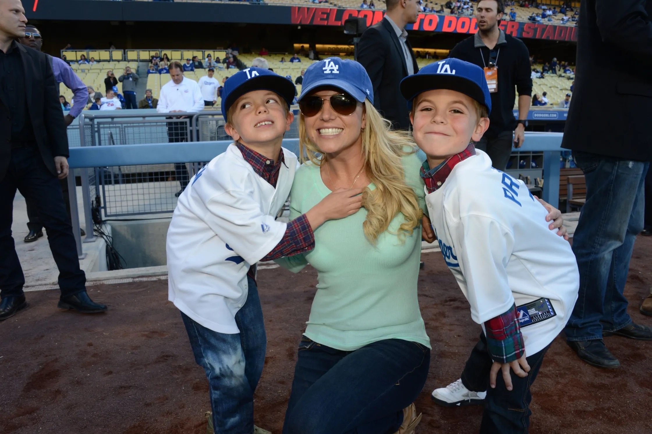 Britney Spears Reportedly Reunites With Son
