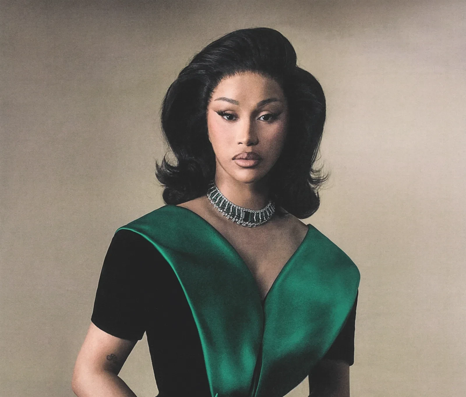 Cardi B Covers Vogue Arabia And Confirms Interest In FIFA Goalkeeper Maduka Okoye