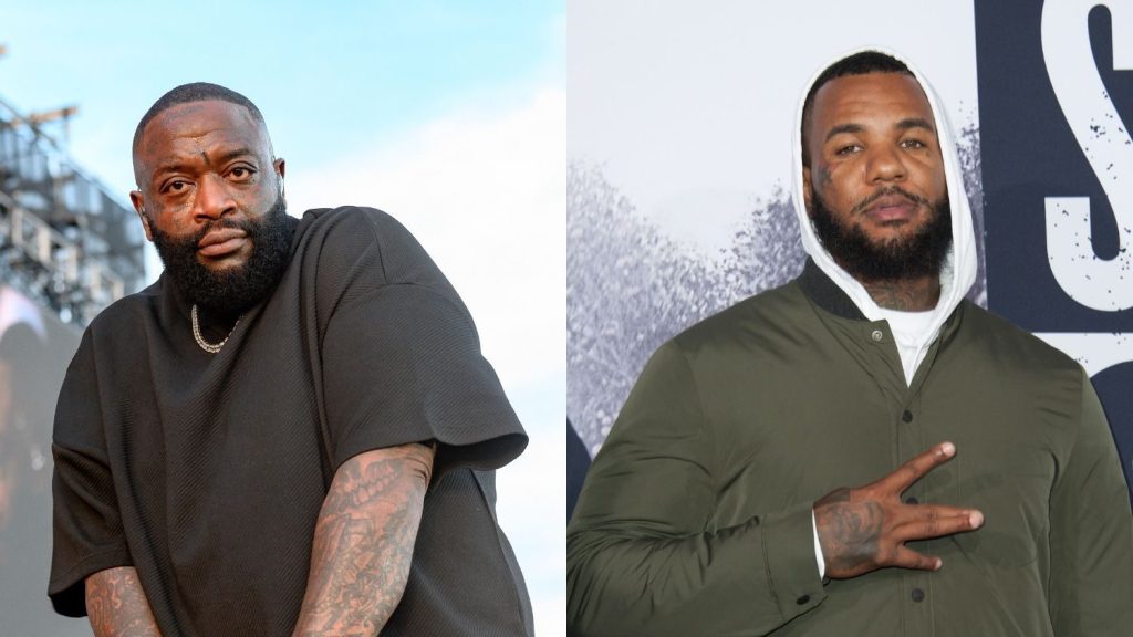 The Rap Boys Are Fighting! Rick Ross Has Fun